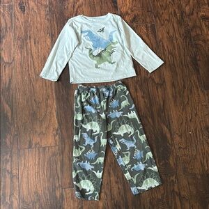 Dinosaur pajama set